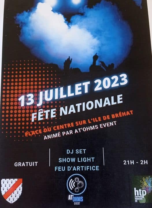 affiche feu d'artifice