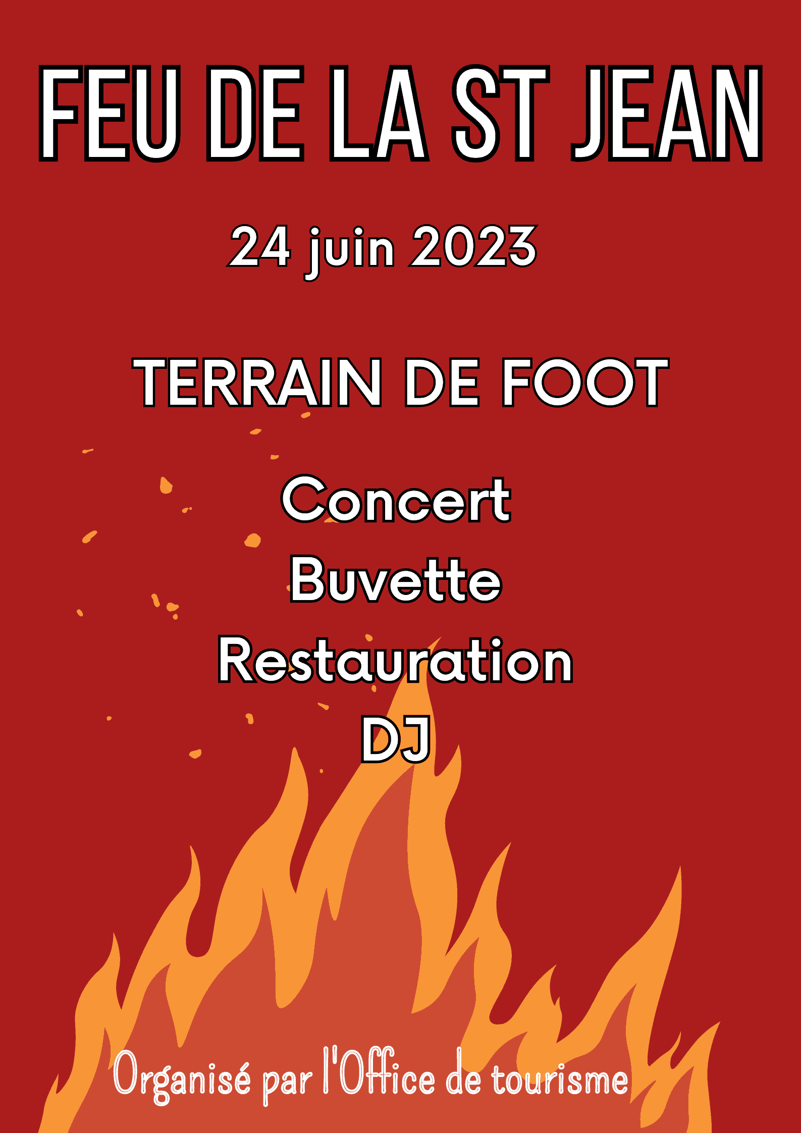 affiche feu